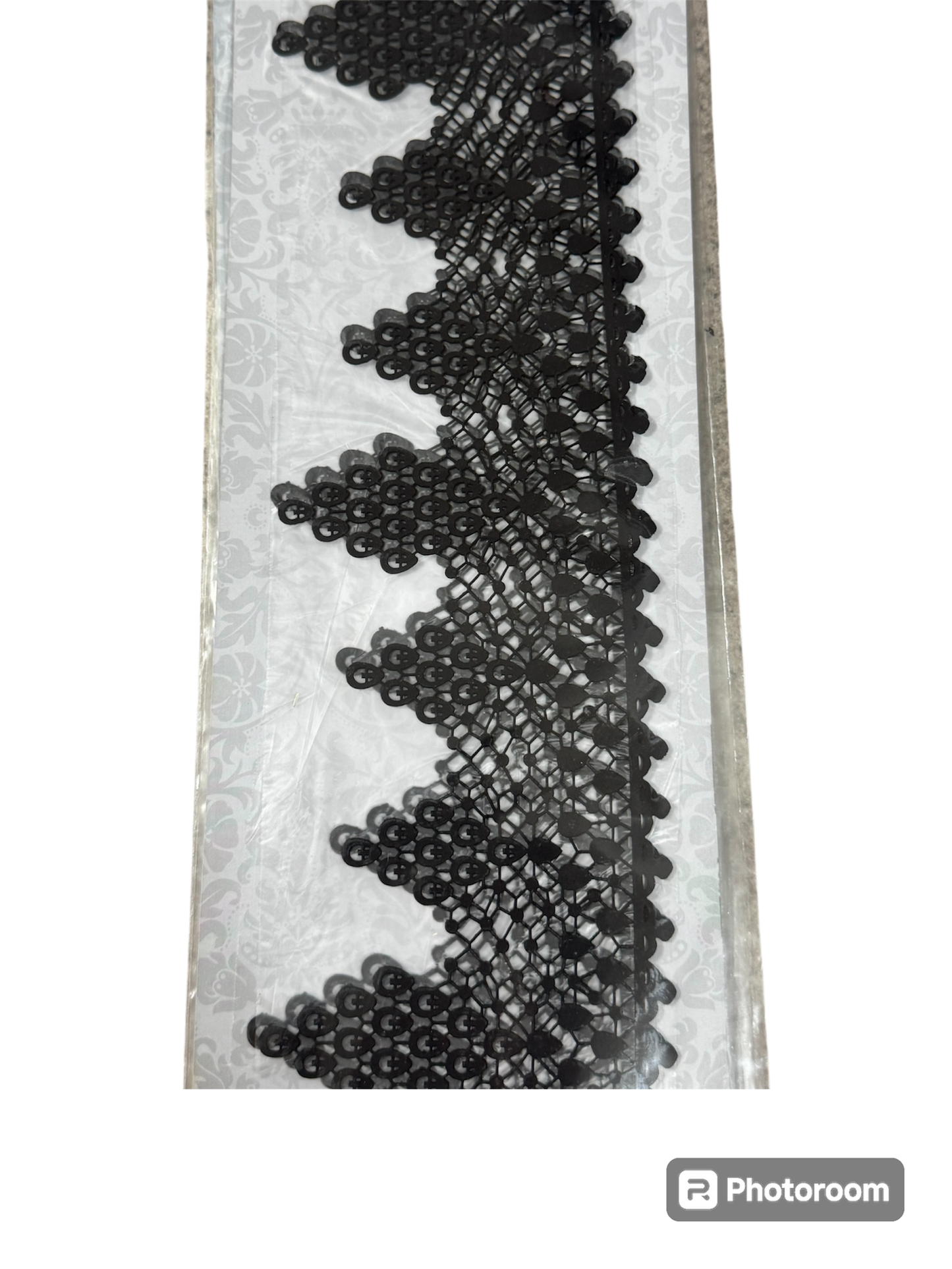 ENCAJE COMESTIBLE COLOR NEGRO