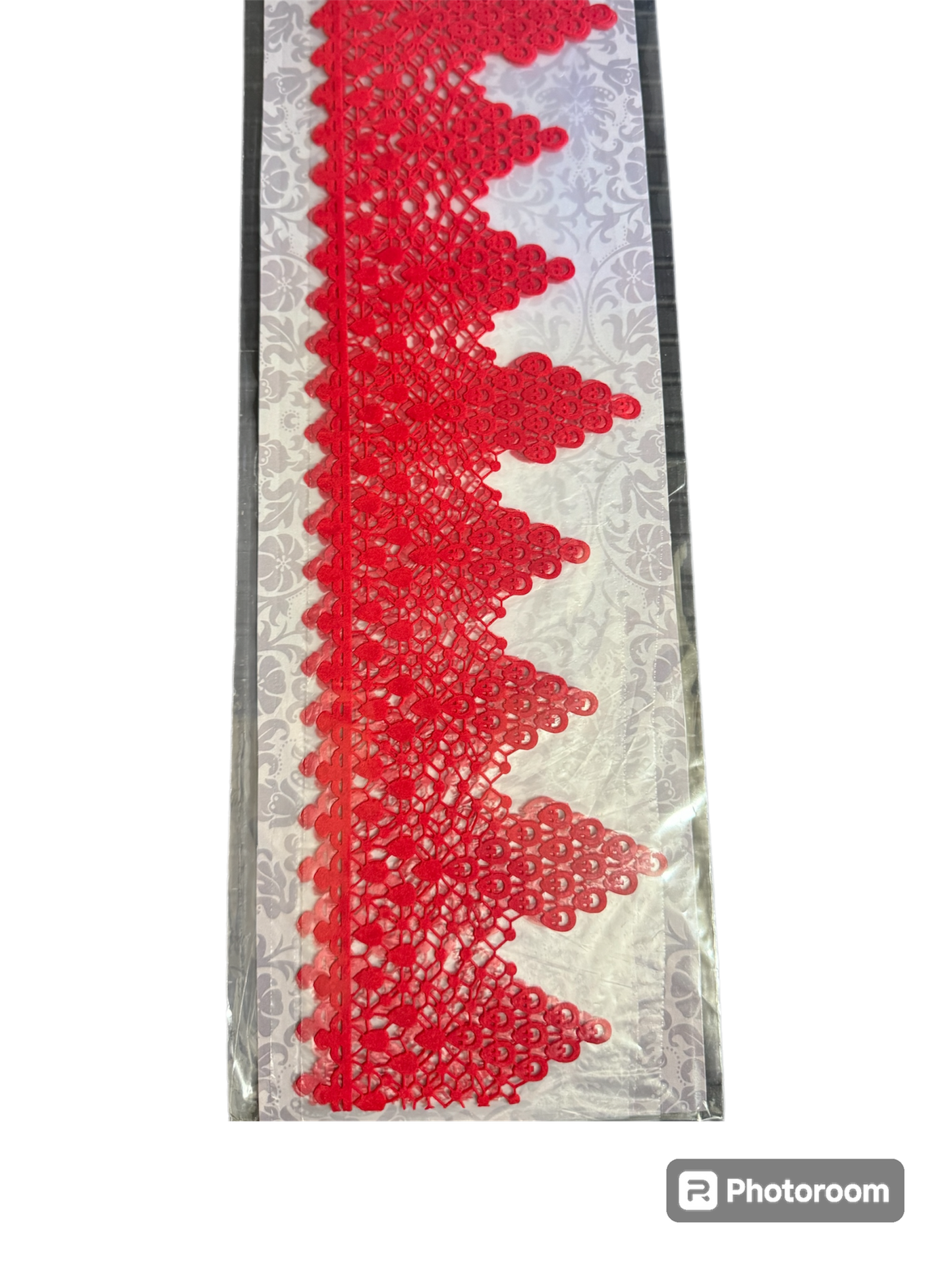 ENCAJE COMESTIBLE ROJO