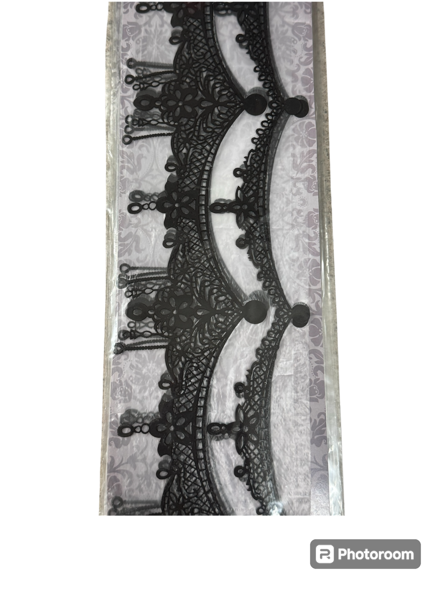 ENCAJE COMESTIBLE NEGRO