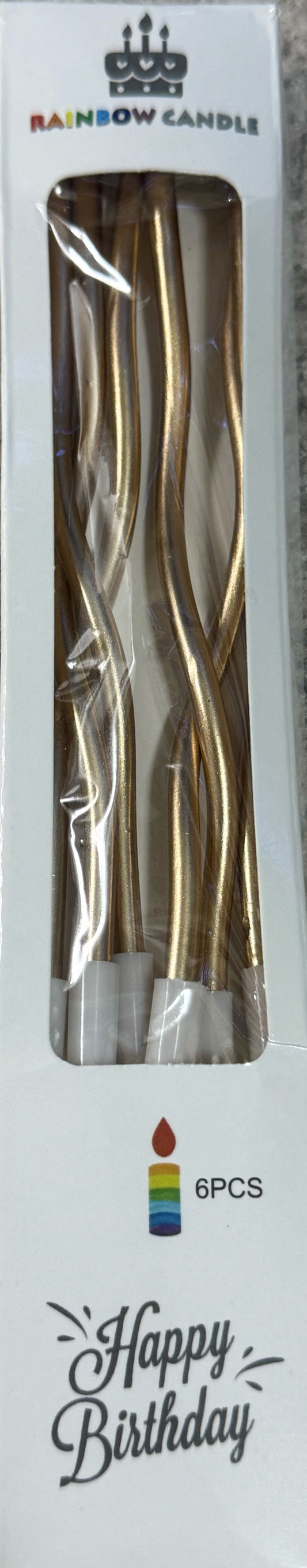 VELA METÁLICA ROSE GOLD