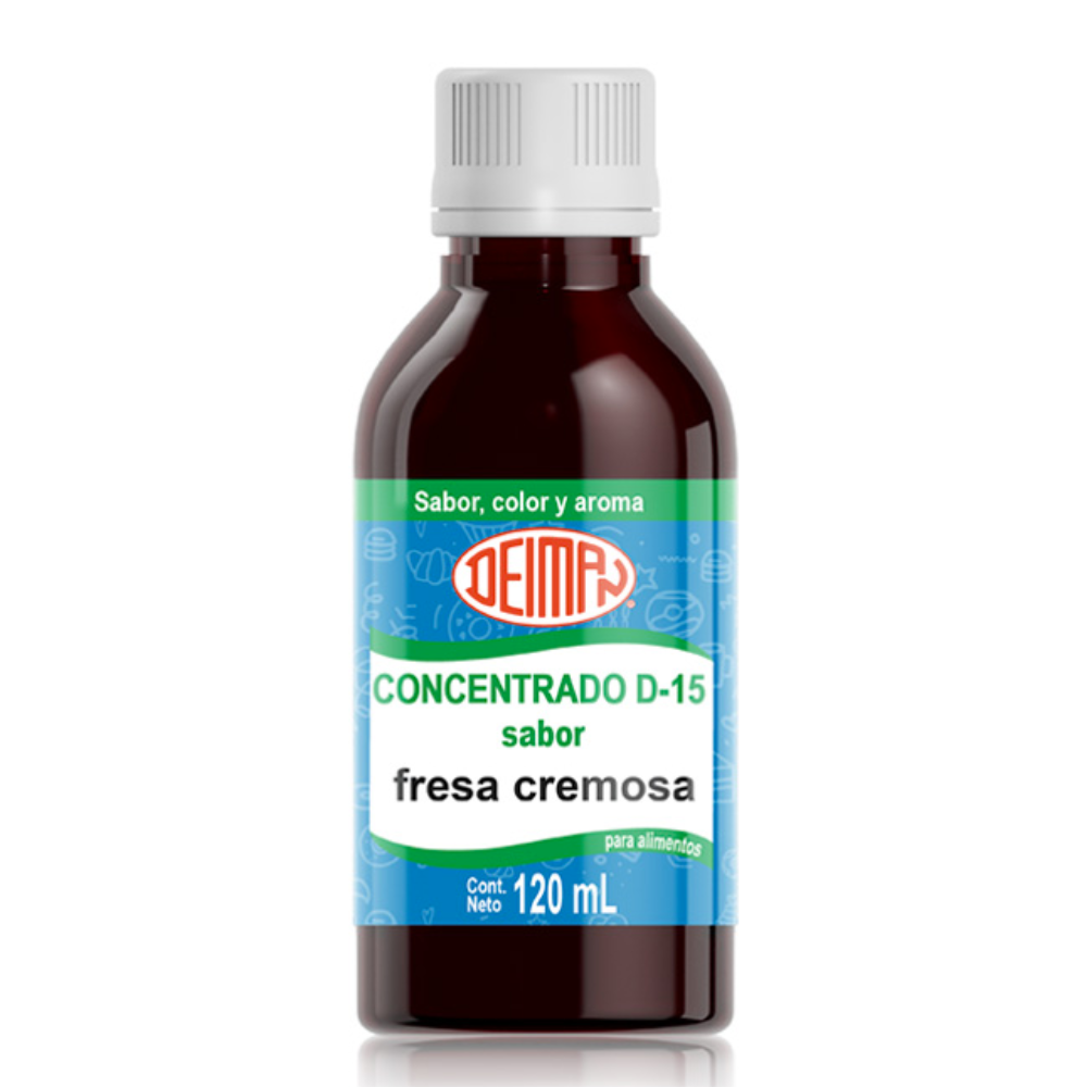 CONCENTRADO FRESA CREMOSA 120 ML