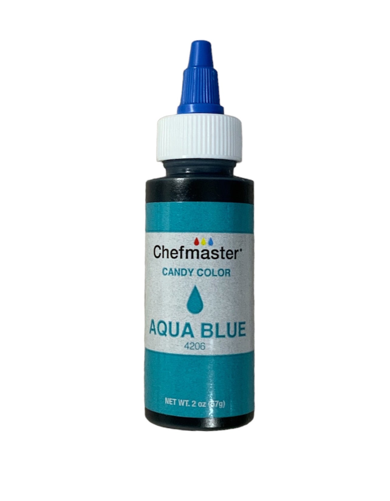 COLOR CHOCOLATE AQUA BLUE 2oz