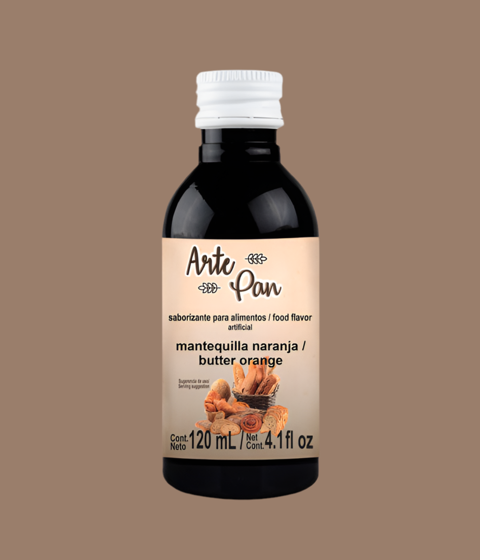 MANTEQUILLA NARANJA PARA PAN 120 ml