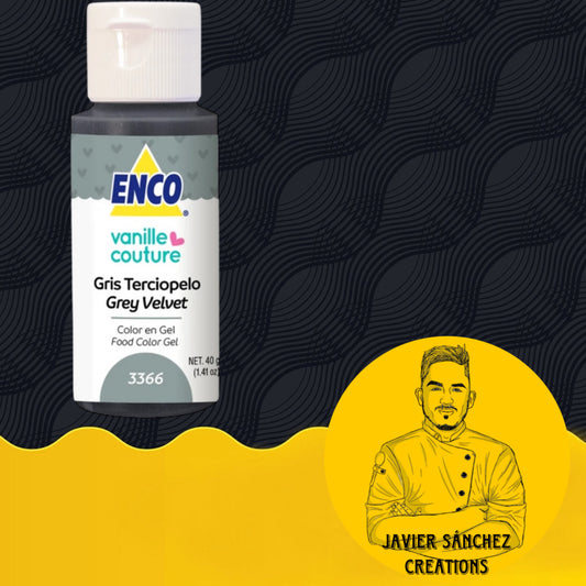 ENCO COLOR GEL GRIS TERCIOPELO