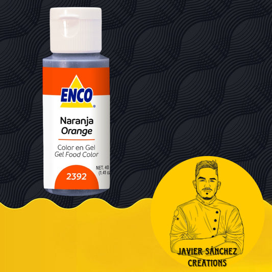 ENCO COLOR GEL NARANJA