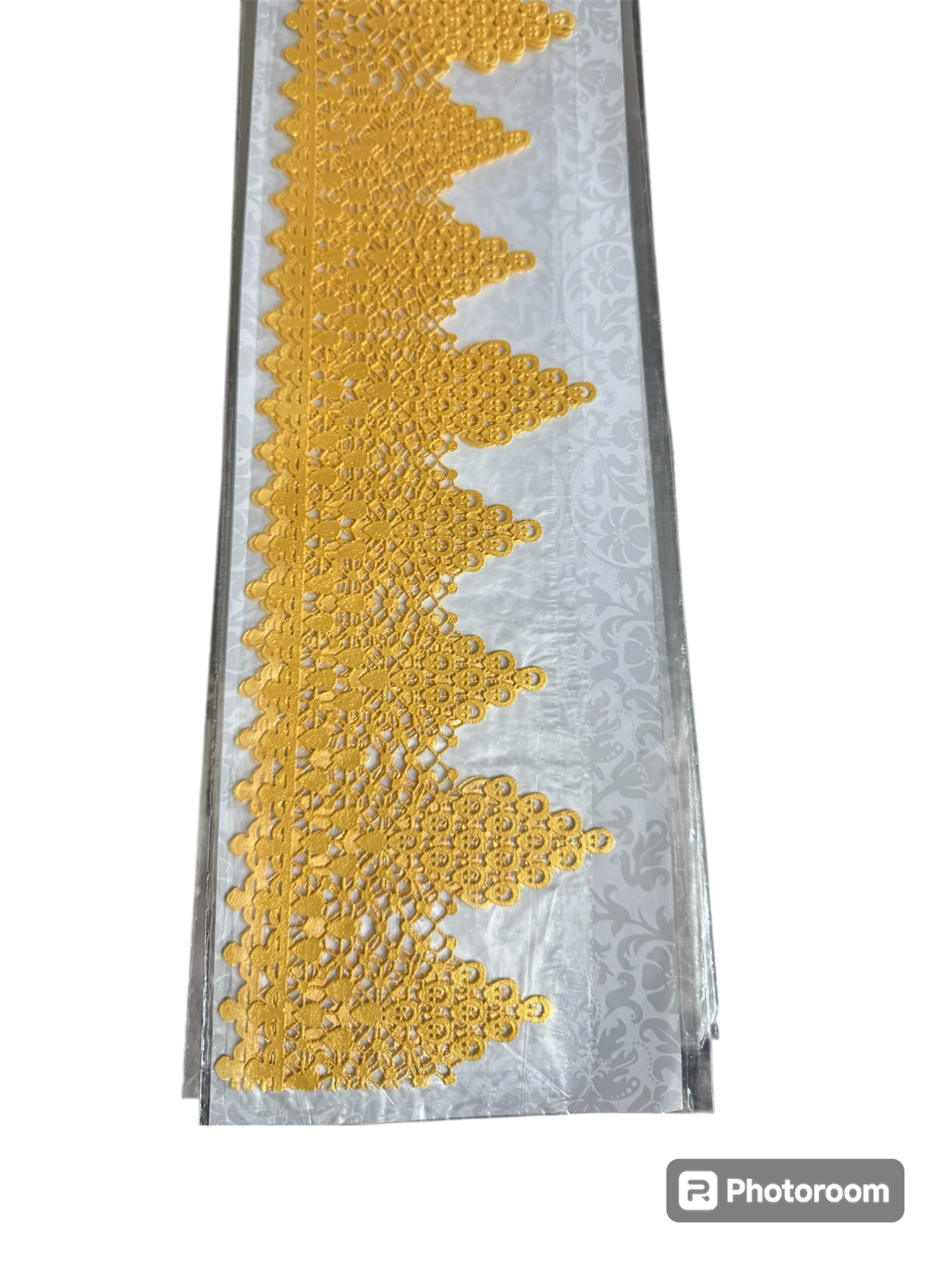 ENCAJE COMESTIBLE DORADO