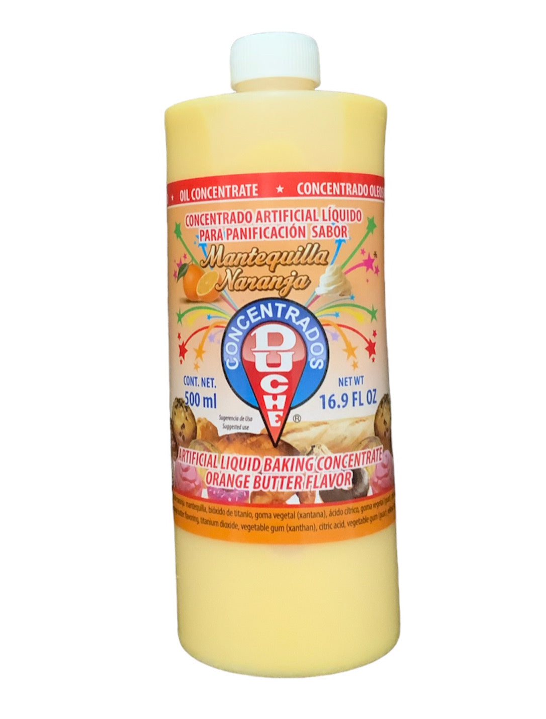 CONCENTRADO PAN MANTEQUILLA NARANJA 500 ML