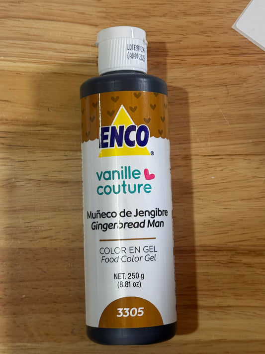 MUÑECO DE GENGIBRE GEL 250 g