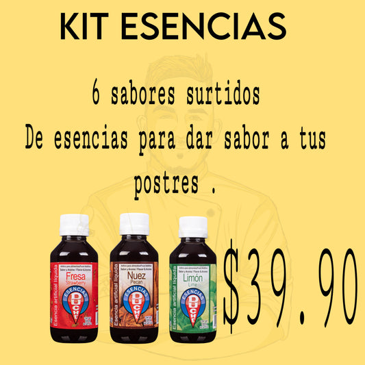 KIT ESENCIAS 120 ml
